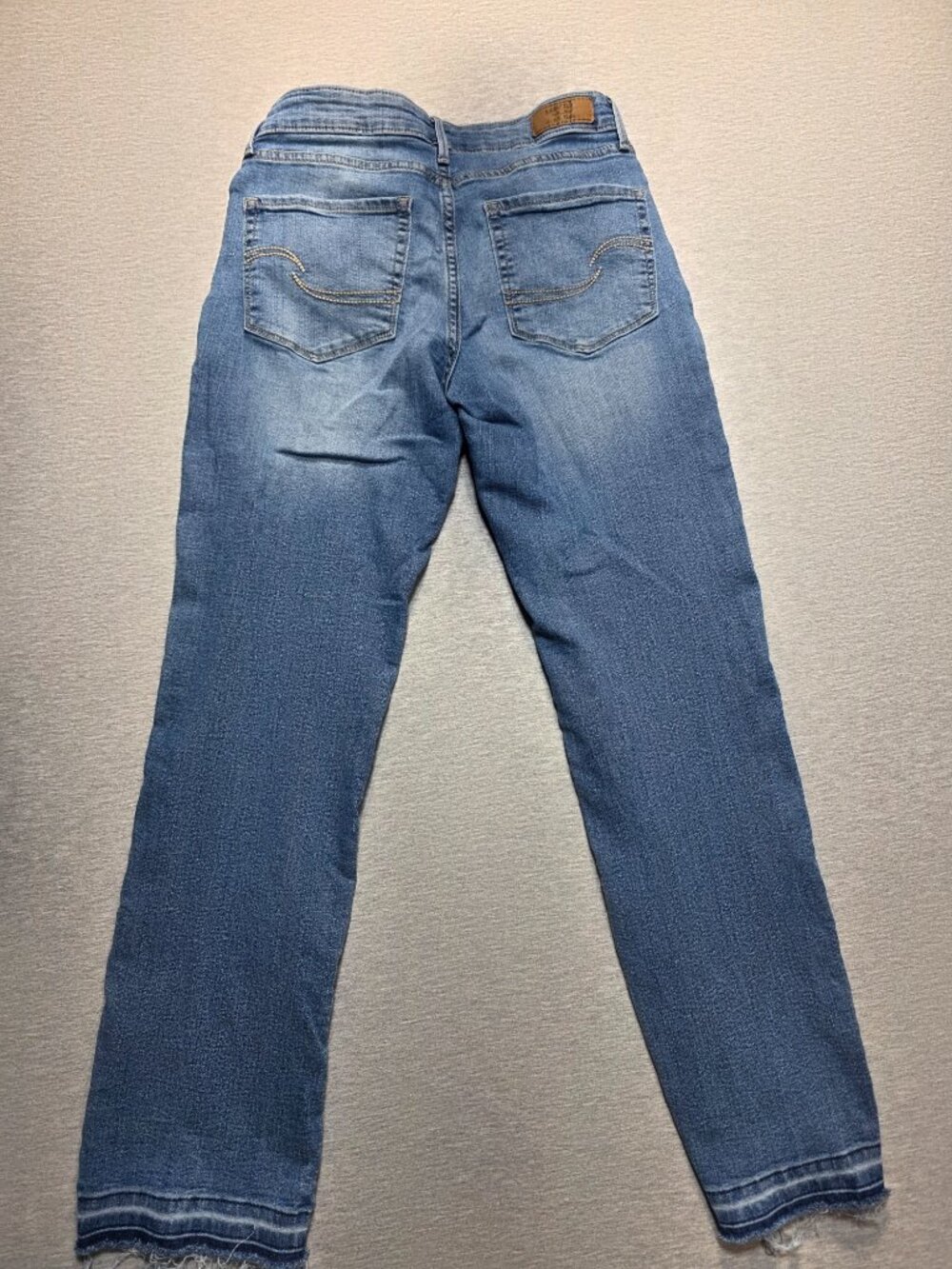 Signature by Levi Strauss Modern Straight Jeans 4S 27x30 Light Wash - Picture 4 of 6